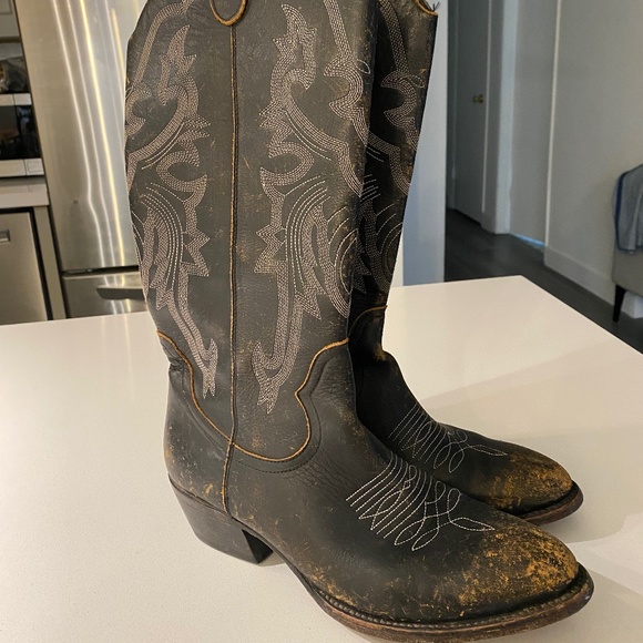 Mezcalero Black Cowboy boots (Women’s 9) - Picture 1 of 10